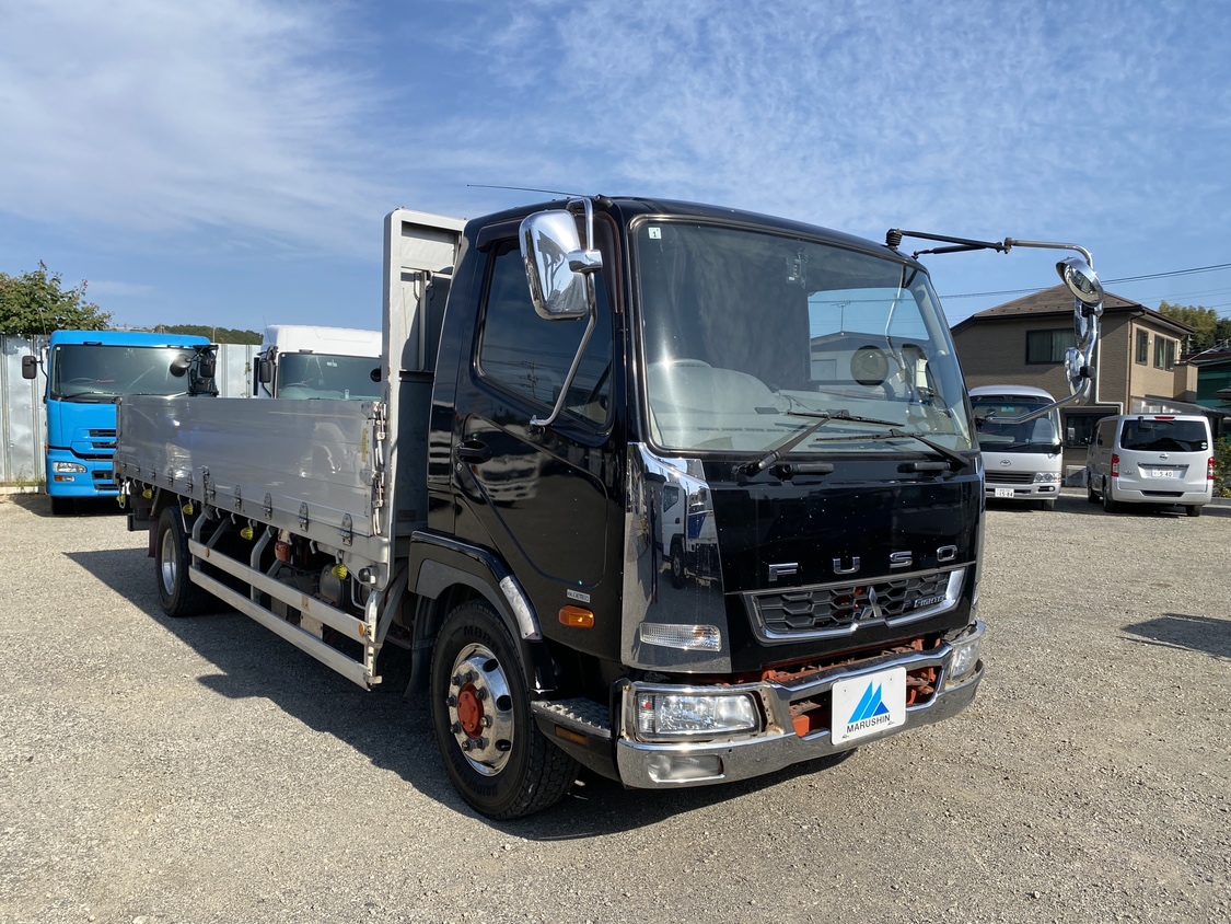 H27年式 積載9000kg中型増トンアルミ平ボデー、車検付|中古トラックの販売・買取・査定のアイナビ