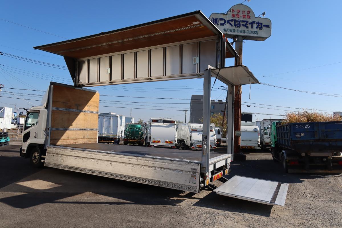 ワイドベッド付き62ボディー 跳ね上げゲート付 AT車|中古トラックの販売・買取・査定のアイナビ