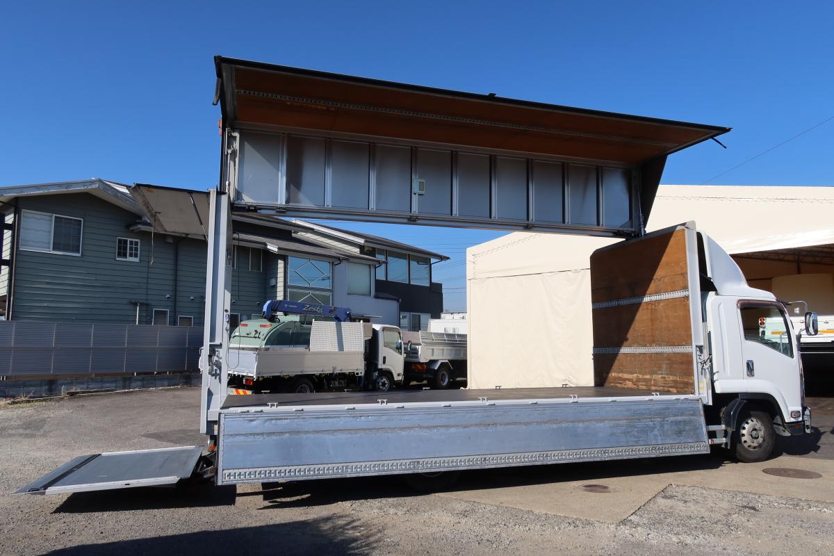 ワイドベッド付き62ボディー 跳ね上げゲート付 AT車|中古トラックの販売・買取・査定のアイナビ