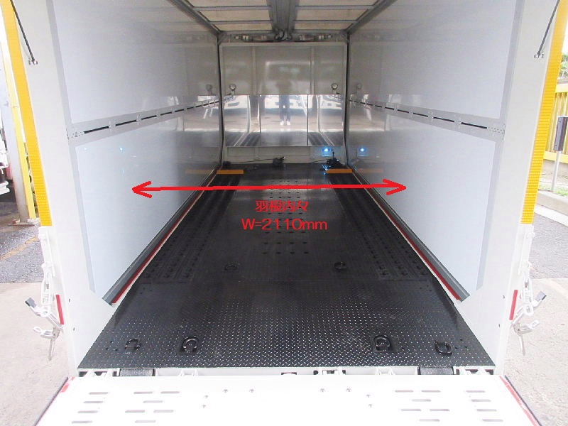 ★ウイング式キャリアカー★積載2500kg★極東フラトップ★|中古トラックの販売・買取・査定のアイナビ