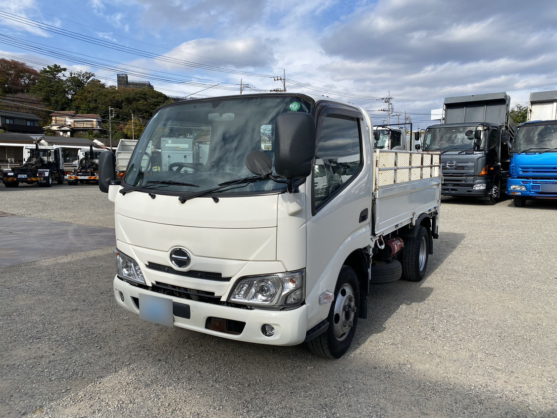 R元年式、デュトロ、ゲート付平ボデー|中古トラックの販売・買取・査定のアイナビ