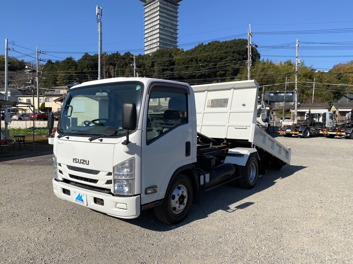 H29年式、エルフ、ワイド、ローダーダンプ、増トン仕様|中古トラックの販売・買取・査定のアイナビ