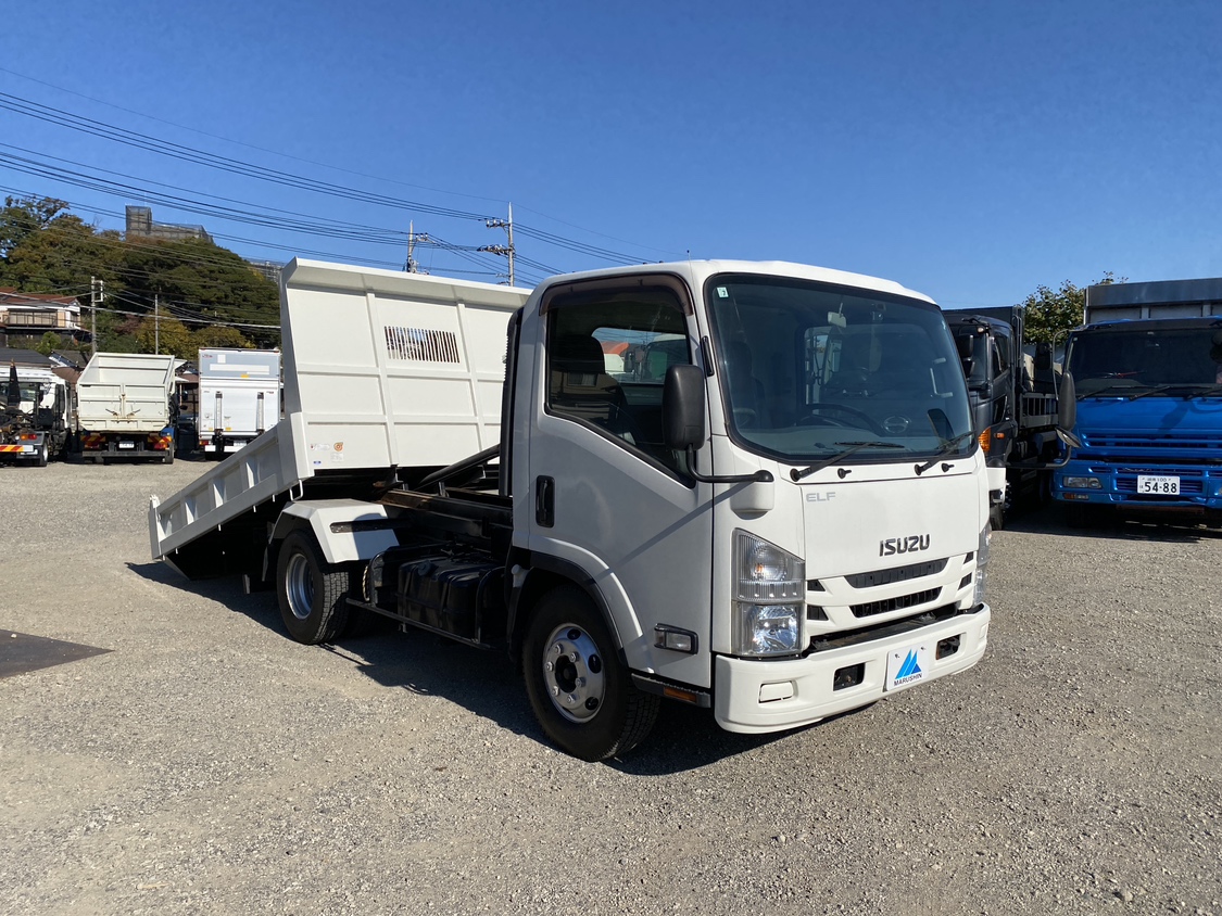 H29年式、エルフ、ワイド、ローダーダンプ、増トン仕様|中古トラックの販売・買取・査定のアイナビ