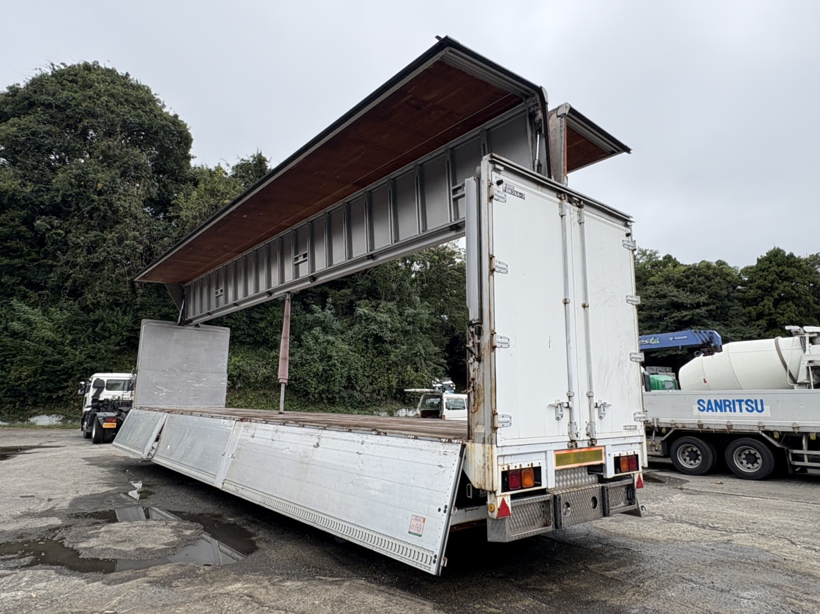 H19年式リフトアップ2軸ウイングセミトレーラ|中古トラックの販売・買取・査定のアイナビ