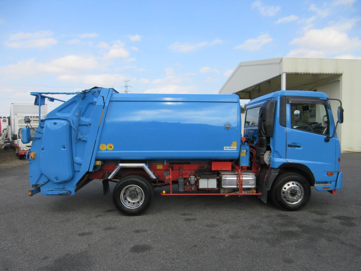 車検付 回転板式 容積8.1m3塵芥車 新明和製 コンドル !|中古トラックの販売・買取・査定のアイナビ