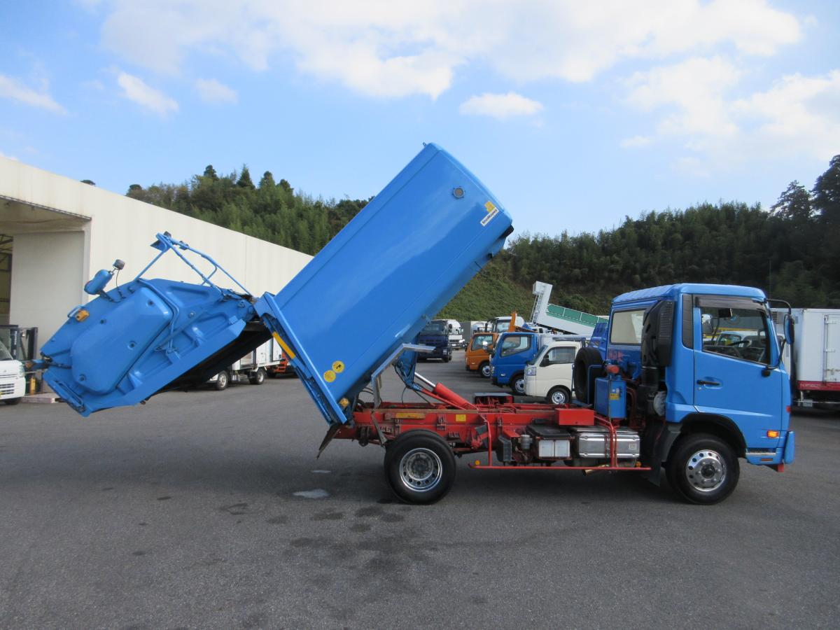 車検付 回転板式 容積8.1m3塵芥車 新明和製 コンドル !|中古トラックの販売・買取・査定のアイナビ