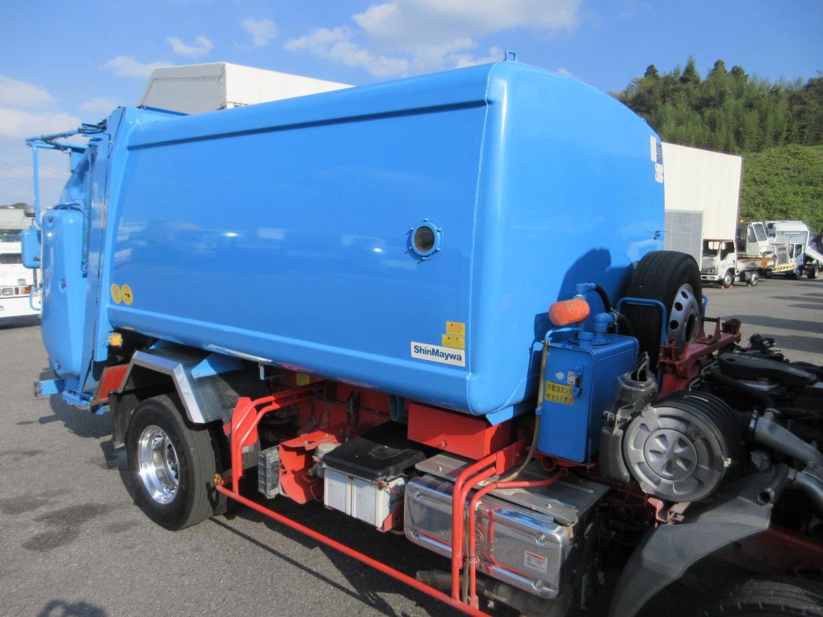 車検付 回転板式 容積8.1m3塵芥車 新明和製 コンドル !|中古トラックの販売・買取・査定のアイナビ