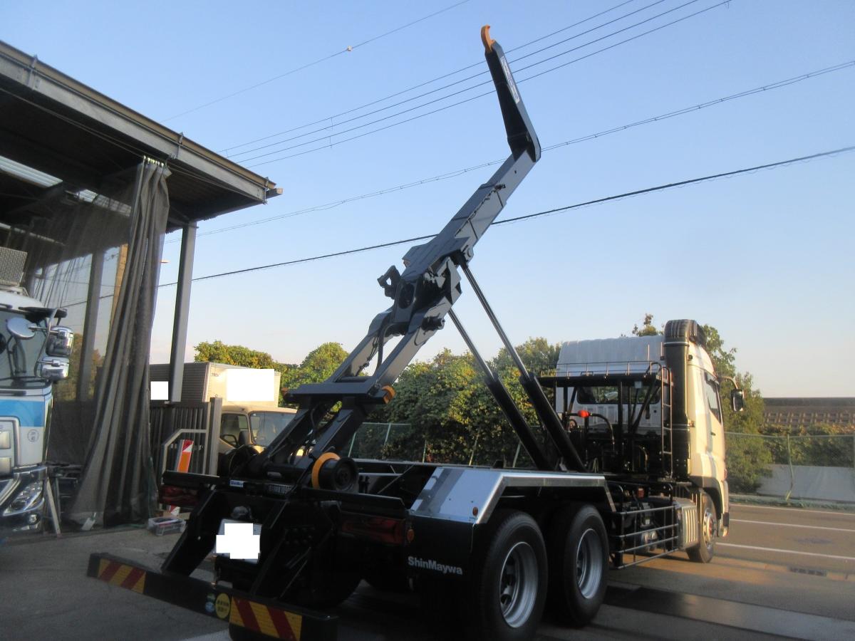 積載10.9トンスーパーグレートハイルーフアームロール|中古トラックの販売・買取・査定のアイナビ