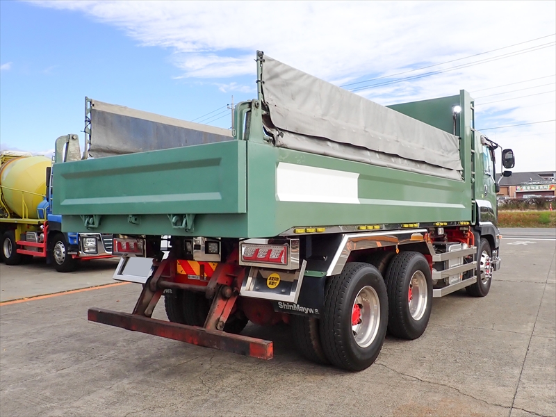 【352202】いすゞ ギガ 新明和製土砂ダンプ　格納リヤバンパー付|中古トラックの販売・買取・査定のアイナビ