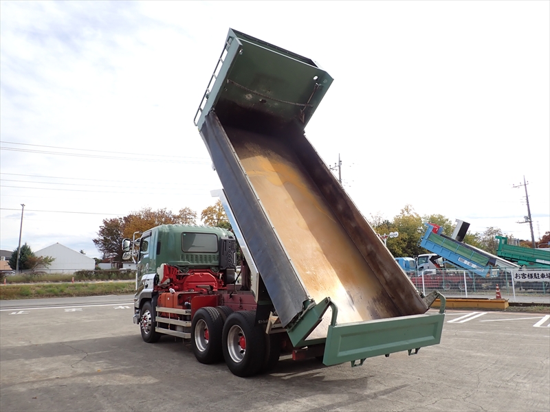 【352202】いすゞ ギガ 新明和製土砂ダンプ　格納リヤバンパー付|中古トラックの販売・買取・査定のアイナビ