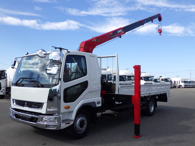 三菱2KG-FK62FZハイジャッキセルフクレーン4段増トンワイド|中古トラックの販売・買取・査定のアイナビ