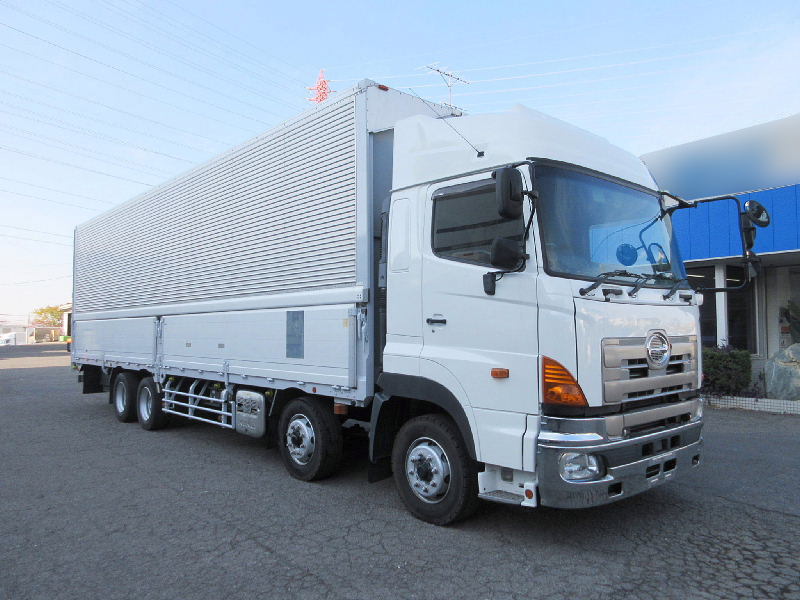 ★9670*2400*2670★ハイフーフ★7MT★4軸低床★|中古トラックの販売・買取・査定のアイナビ