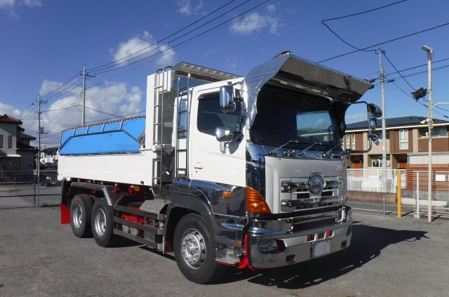 H.27年日野プロフィアダンプLゲート380PS2デフ電動コボレン|中古トラックの販売・買取・査定のアイナビ