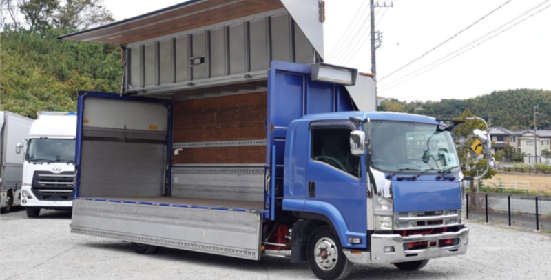 跳上パワーゲート1tワイドアルミウイングアルミウィング|中古トラックの販売・買取・査定のアイナビ