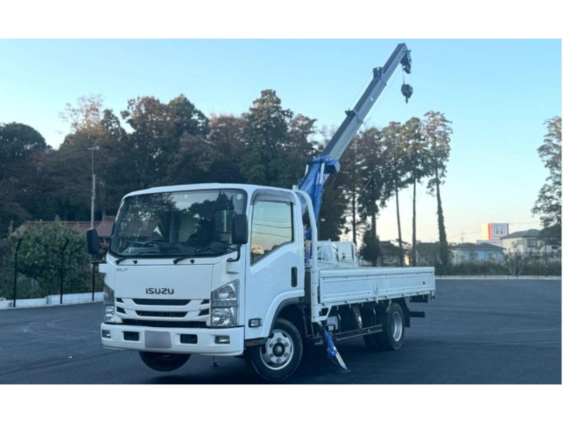 ワイドロング簡易クレーン付き4段ブームタダノ|中古トラックの販売・買取・査定のアイナビ