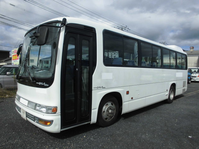 ガーラミオ 中型バス 57人乗 9M 自動ドア モケットシート|中古トラックの販売・買取・査定のアイナビ