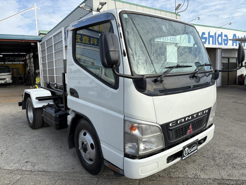 H19キャンター 脱着装置付コンテナ車 アームロール|中古トラックの販売・買取・査定のアイナビ