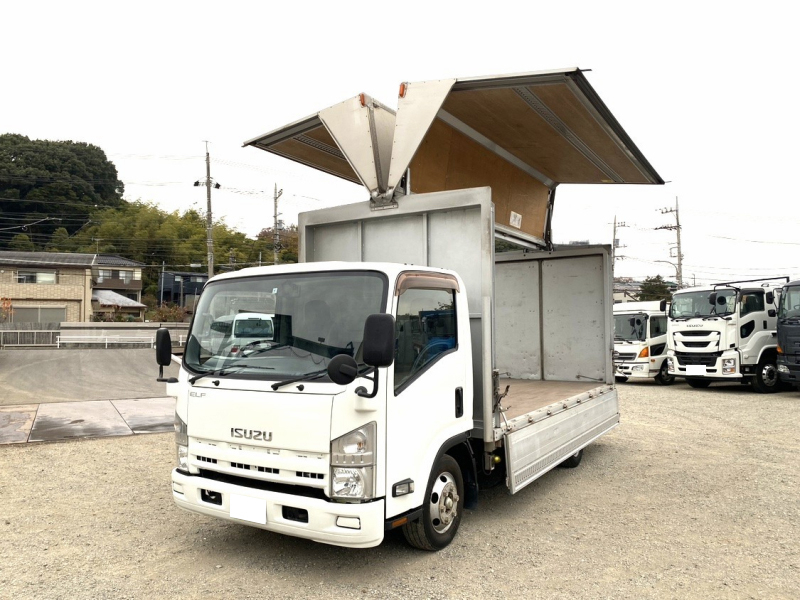 H25年式、エルフ、ワイドアルミウイング、車検付|中古トラックの販売・買取・査定のアイナビ