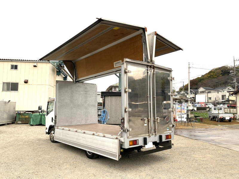 H25年式、エルフ、ワイドアルミウイング、車検付|中古トラックの販売・買取・査定のアイナビ