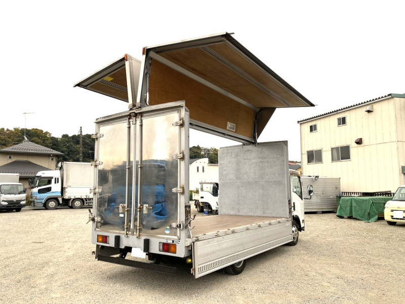 H25年式、エルフ、ワイドアルミウイング、車検付|中古トラックの販売・買取・査定のアイナビ