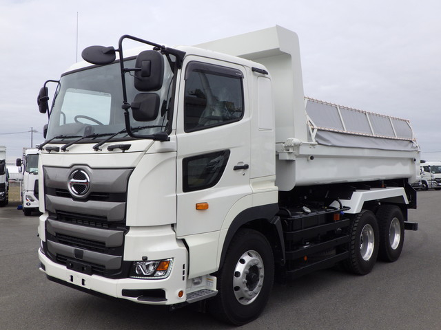 日野2DG-FS1AGE軽量土砂ダンプ最大積載量9.9t|中古トラックの販売・買取・査定のアイナビ