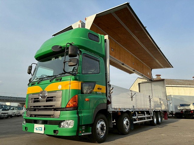 8×4スーパーハイルーフ日本フルハーフ後輪エアサス|中古トラックの販売・買取・査定のアイナビ