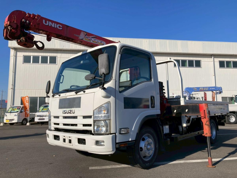 4段クレーンワイドロング3.5トン積載2.93t吊古河ユニック|中古トラックの販売・買取・査定のアイナビ