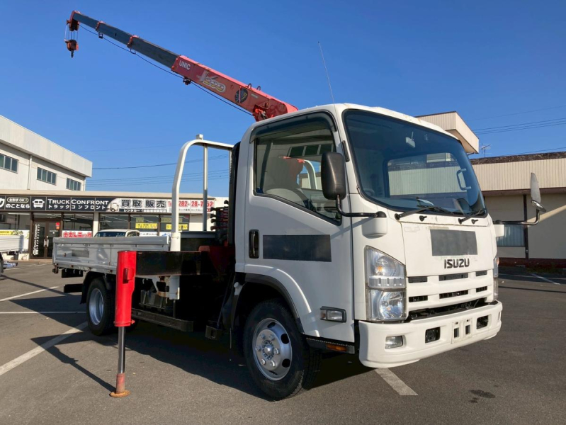 4段クレーンワイドロング3.5トン積載2.93t吊古河ユニック|中古トラックの販売・買取・査定のアイナビ