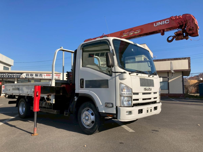 4段クレーンワイドロング3.5トン積載2.93t吊古河ユニック|中古トラックの販売・買取・査定のアイナビ