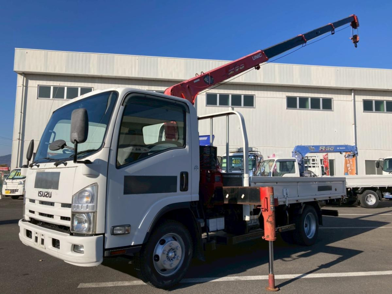 4段クレーンワイドロング3.5トン積載2.93t吊古河ユニック|中古トラックの販売・買取・査定のアイナビ