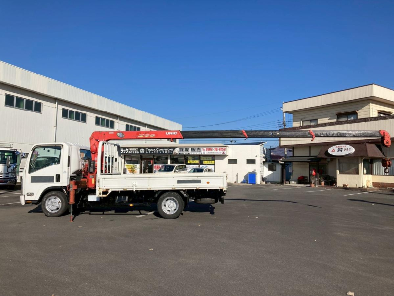 4段クレーンワイドロング3.5トン積載2.93t吊古河ユニック|中古トラックの販売・買取・査定のアイナビ