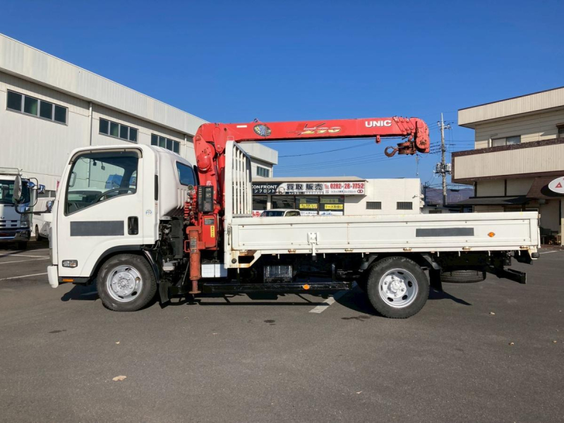 4段クレーンワイドロング3.5トン積載2.93t吊古河ユニック|中古トラックの販売・買取・査定のアイナビ