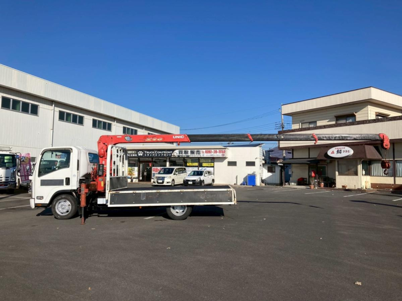 4段クレーンワイドロング3.5トン積載2.93t吊古河ユニック|中古トラックの販売・買取・査定のアイナビ