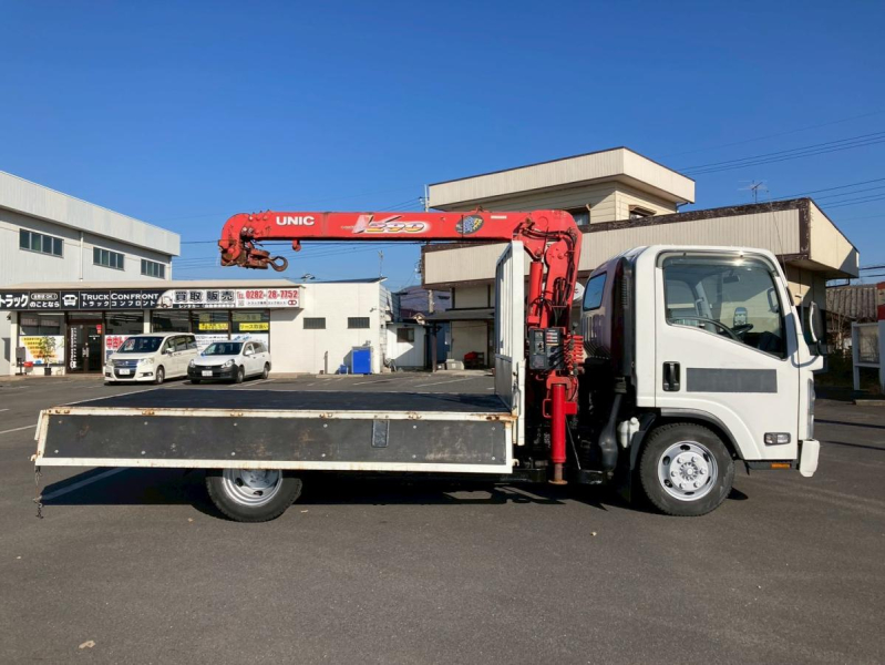 4段クレーンワイドロング3.5トン積載2.93t吊古河ユニック|中古トラックの販売・買取・査定のアイナビ