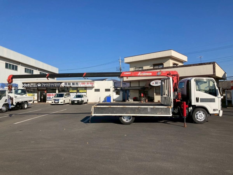 4段クレーンワイドロング3.5トン積載2.93t吊古河ユニック|中古トラックの販売・買取・査定のアイナビ