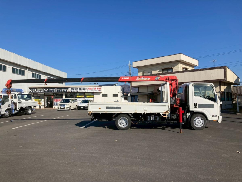 4段クレーンワイドロング3.5トン積載2.93t吊古河ユニック|中古トラックの販売・買取・査定のアイナビ