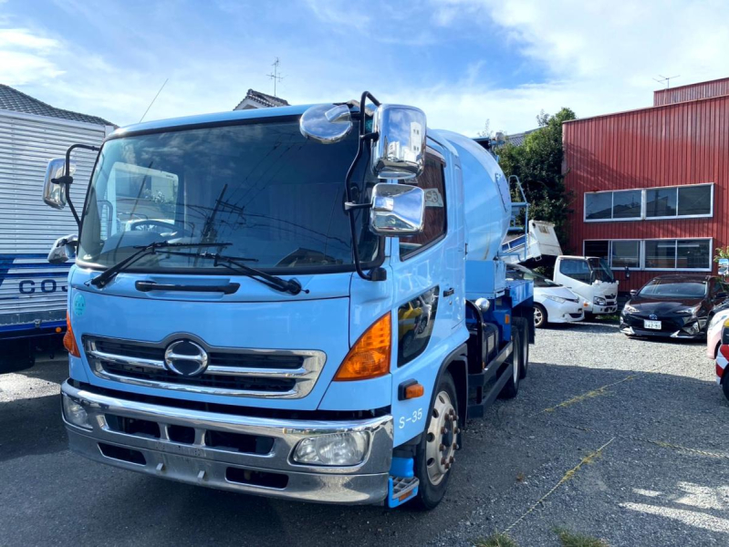 平成27年日野レンジャー増トンミキサー新明和LDG-GK8JKAA|中古トラックの販売・買取・査定のアイナビ