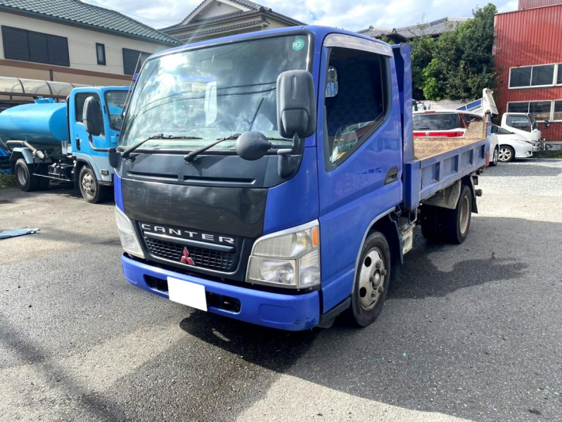 平成18年三菱ふそうキャンター2tダンプ低床PA-FE71DBD|中古トラックの販売・買取・査定のアイナビ