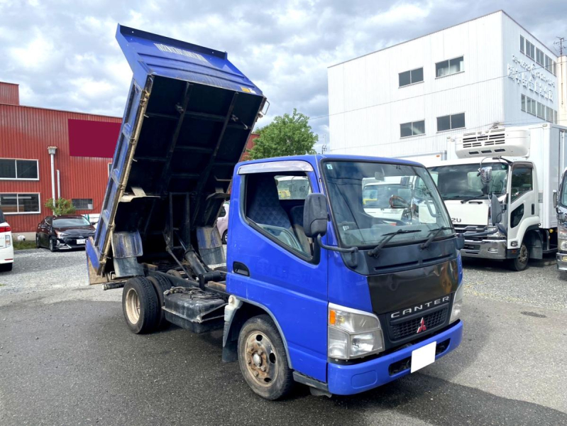 平成18年三菱ふそうキャンター2tダンプ低床PA-FE71DBD|中古トラックの販売・買取・査定のアイナビ