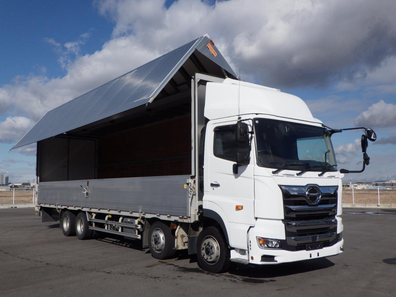 4軸低床 後輪エアサス ボデー内高2,720|中古トラックの販売・買取・査定のアイナビ