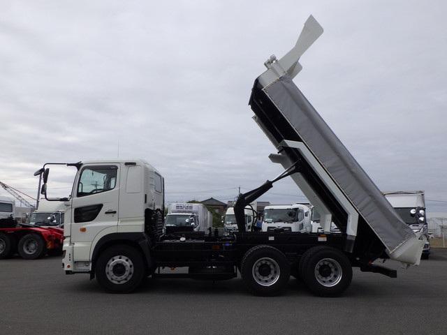 日野2DG-FS1AGE軽量土砂ダンプ最大積載量9.9t|中古トラックの販売・買取・査定のアイナビ