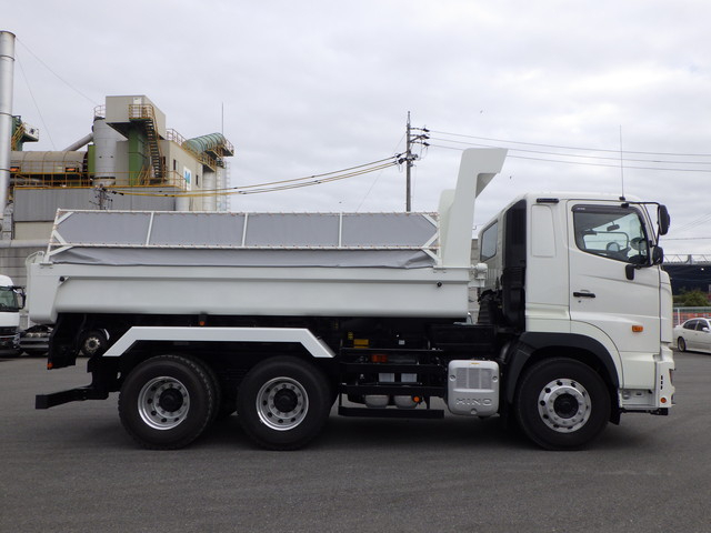 日野2DG-FS1AGE軽量土砂ダンプ最大積載量9.9t|中古トラックの販売・買取・査定のアイナビ