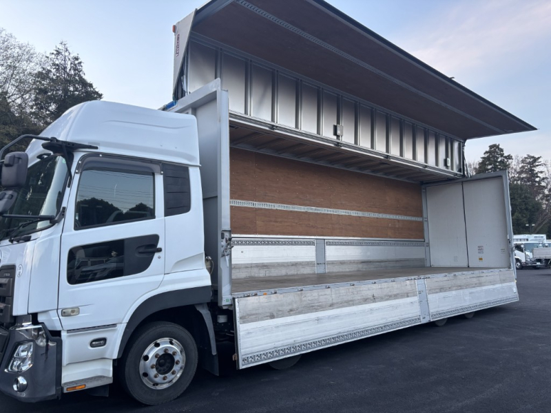 4軸低床エアサスハイルーフ日本フルハーフAW|中古トラックの販売・買取・査定のアイナビ