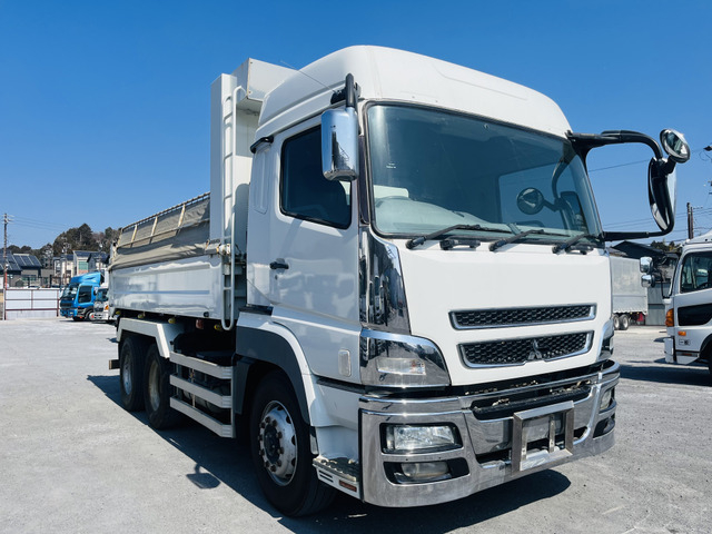 【メッキパーツ×ハイルーフ】三菱スーパーグレート/ダンプ|中古トラックの販売・買取・査定のアイナビ