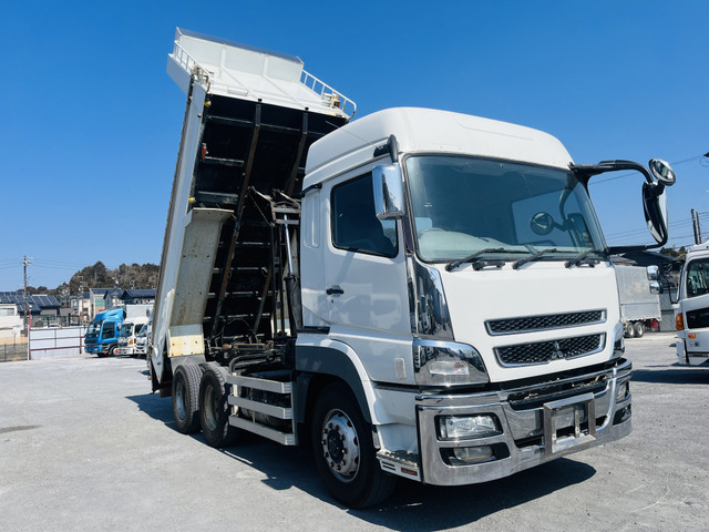 【メッキパーツ×ハイルーフ】三菱スーパーグレート/ダンプ|中古トラックの販売・買取・査定のアイナビ