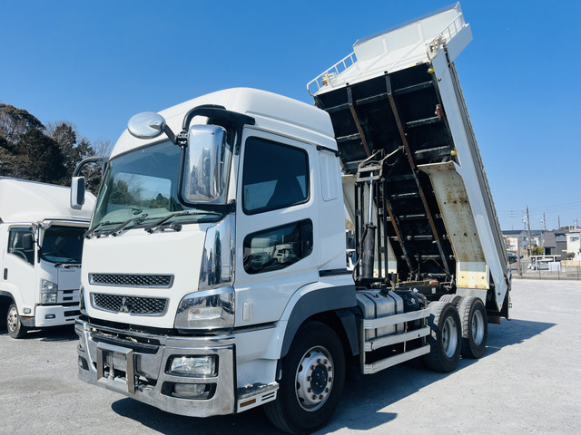 【メッキパーツ×ハイルーフ】三菱スーパーグレート/ダンプ|中古トラックの販売・買取・査定のアイナビ