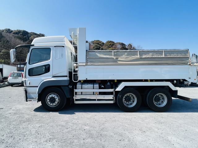 【メッキパーツ×ハイルーフ】三菱スーパーグレート/ダンプ|中古トラックの販売・買取・査定のアイナビ