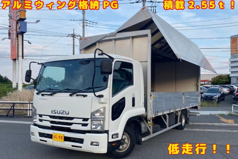低走行!ワイド/6.2m アルミウィング 格納PG|中古トラックの販売・買取・査定のアイナビ