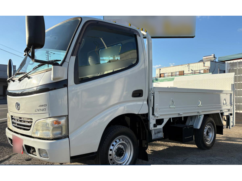 H17ダイナ 1t平ボディ 4WD 垂直パワーゲート付|中古トラックの販売・買取・査定のアイナビ