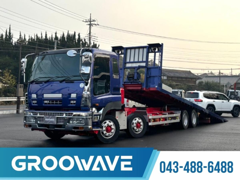 重機運搬車4軸低床フジタボデーラジコンウインチ|中古トラックの販売・買取・査定のアイナビ